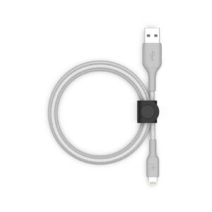 Cabo Lightning para USB-A + Alça, Prata
