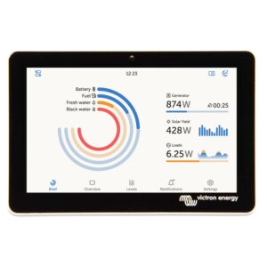 Ecrã para monitorização do sistema Victron GX Touch 50 - Acessórios
