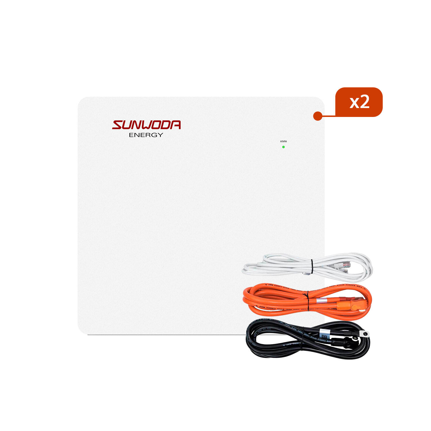 Sunwoda kit Monawall 10.24kWh compatível com Victron - Kits Bateria Lítio