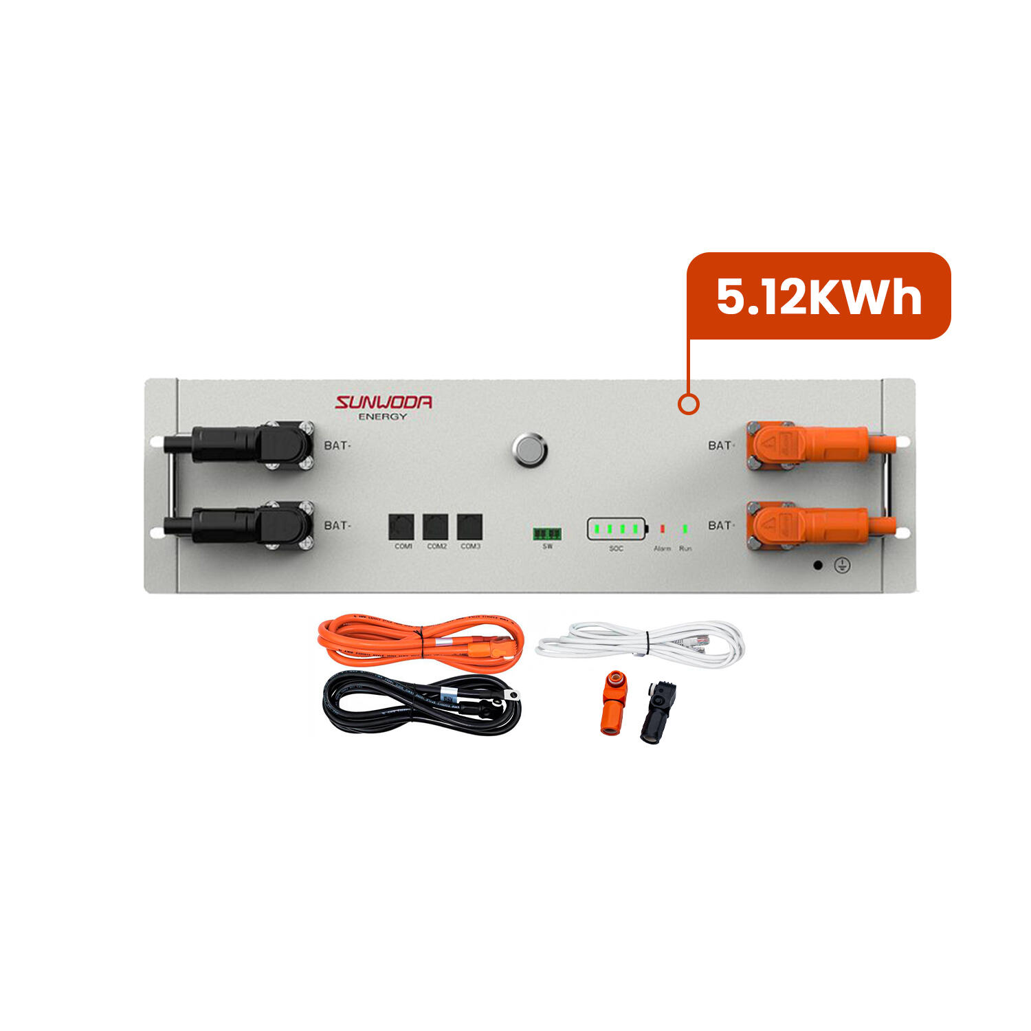Sunwoda Kit Atrix 5.12KWh para Solis - Kits Bateria Lítio