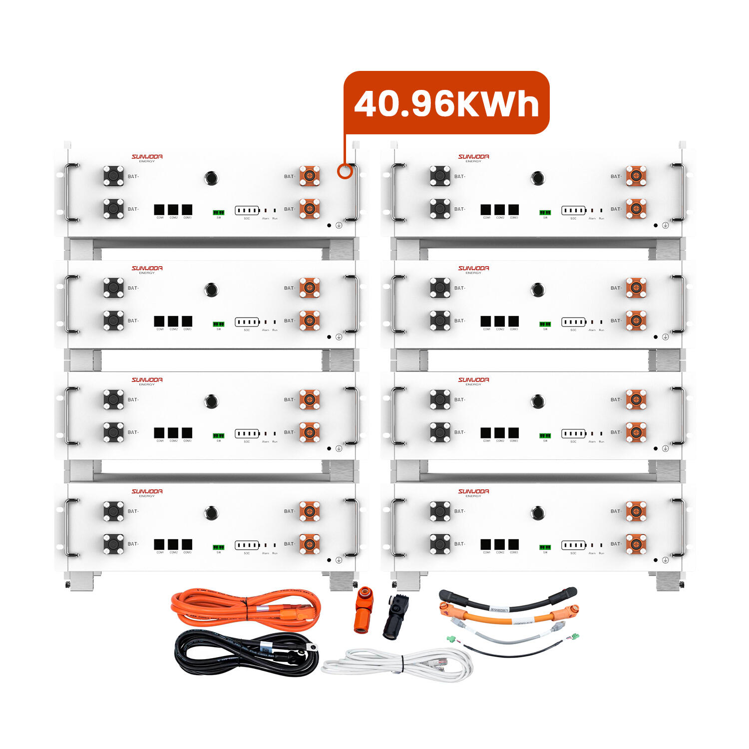 Sunwoda Kit Atrix 40.96KWh para Solis - Kits Bateria Lítio