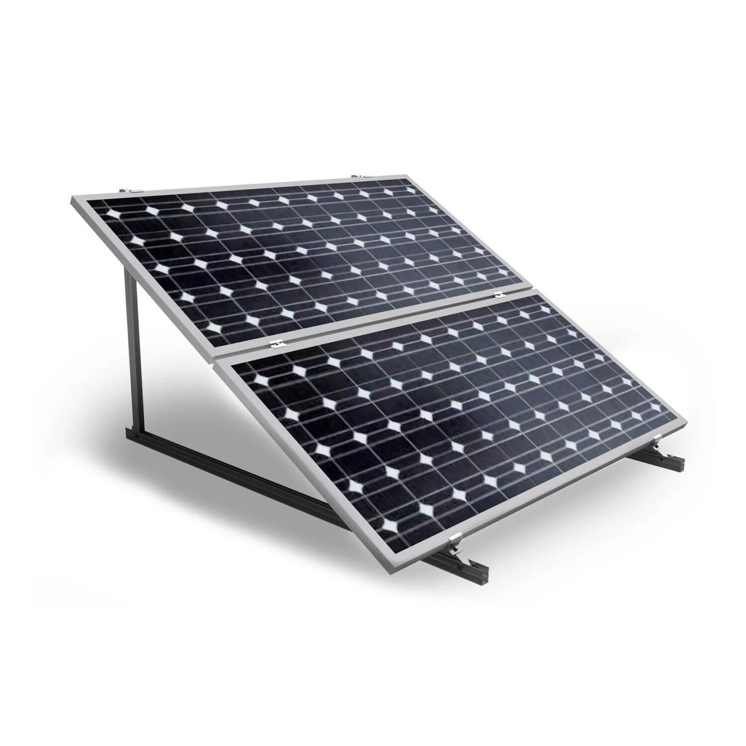 Sunfer 25H2 30º Kit triangulo fechado 2 módulos horizontal - Kits estrutura