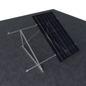 Sunfer 11V6-30º Kit Triangulo fechado 6 módulos vertical - Kits estrutura