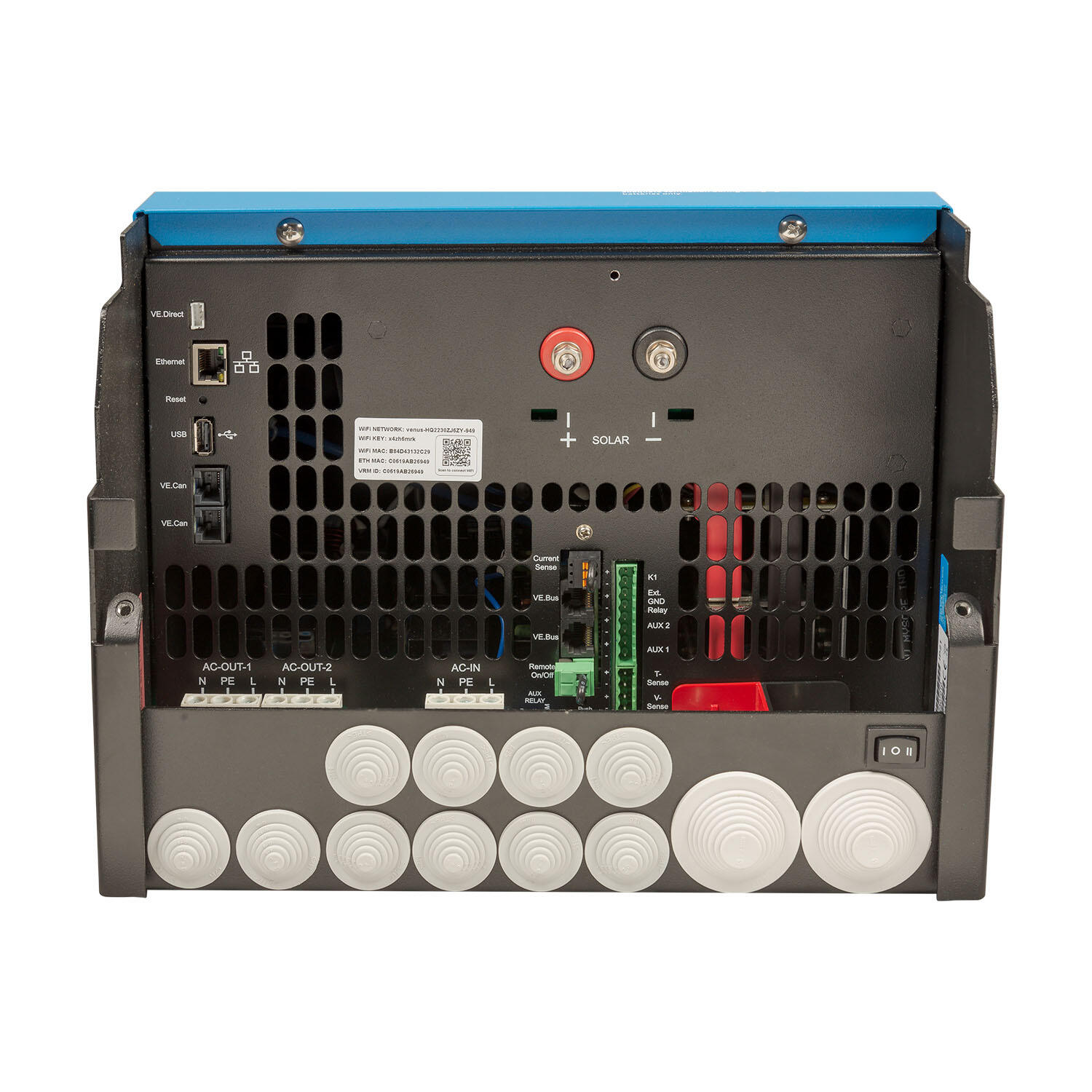 Victron Easysolar 48/5000/70-50 MPPT 250/100 GX Color Control - Inversores Carregadores híbridos - Image 3
