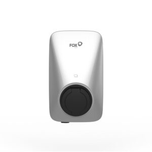 Fox-Ess Plug 22kw Type 2 Cinzento Carregador VE - Carregador