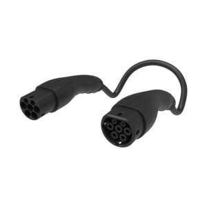 Fox-Ess Plug 22kw Type 2 Cinzento Carregador VE - Carregador