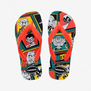 Chinelos Havaianas Kids Teen Titans Go