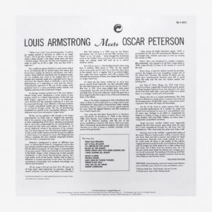 Disco de Vinil Louis Armstrong & Oscar Peterson - Louis Armstrong Meets Oscar Peterson
