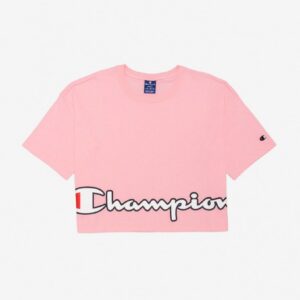T-shirt Champion Cropped Script Logo