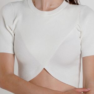T-shirt Only Kai Ss Crop O-Neck Cc Knt