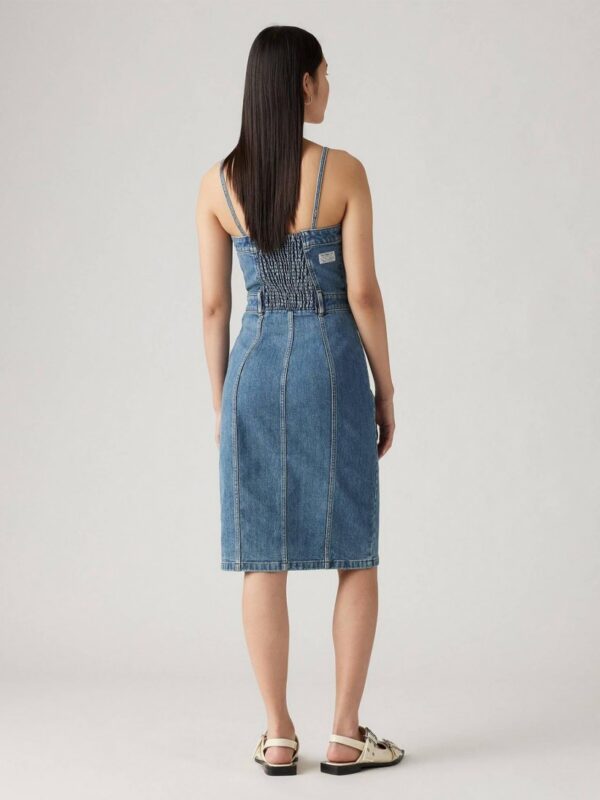 Vestido de Ganga Levis Denim Bustier