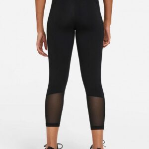 Leggings de Treino Nike Pro 365 Mid-Rise Pretas Para Mulher