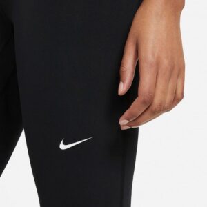 Leggings de Treino Nike Pro 365 Mid-Rise Pretas Para Mulher