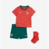 Equipamento Puma Portugal Principal Vermelho Bebé