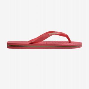 Chinelos Havaianas Brasil Logo Rosa