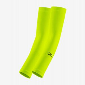 Manguitos de Voleibol Mizuno Amarelos Para Mulher