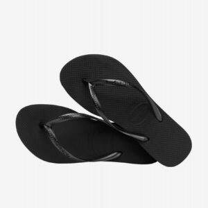 Chinelos Havaianas Slim Flatform Pretos