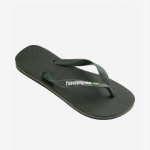 Chinelos Havaianas Brasil Logo Verdes