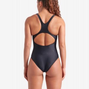 Fato de Banho Arena Control Pro Back Solid Preto