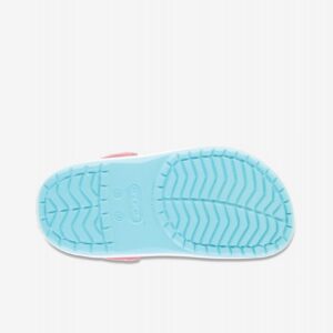 Sandálias Crocs Crocband C Kids Azuis e Rosa