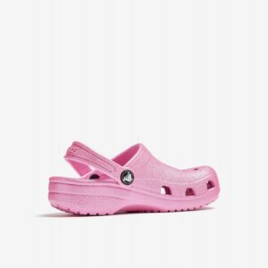Sandálias Crocs Classic Toddler Rosa Brilhante