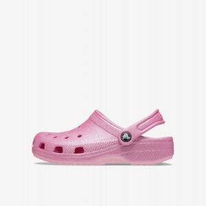 Sandálias Crocs Classic Toddler Rosa Brilhante