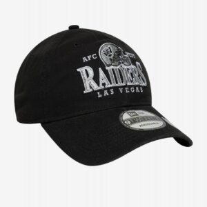 Boné New Era Las Vegas Raiders Helmet 9TWENTY Preto