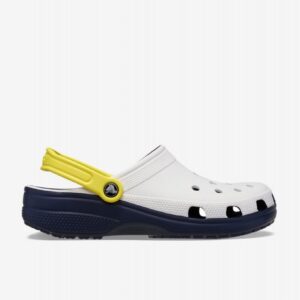 Sandálias Crocs Classic Retro Sport Cinzentas e Amarelas
