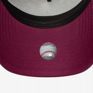 Boné New Era LA Dodgers MLB A-Frame 9FORTY Trucker Bordeaux