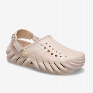 Sandálias Crocs Clog Echo Marbled Bege