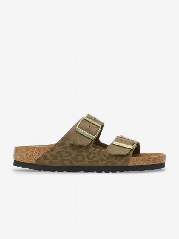 Chinelos Birkenstock Arizona Sintéticos Print Leopardo
