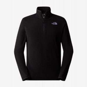 Camisola com Fecho The North Face Glacier Fleece Preta