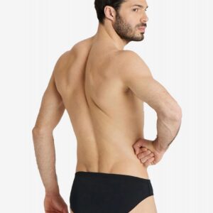 Calções de Natação Arena Team Brief Solid Pretos