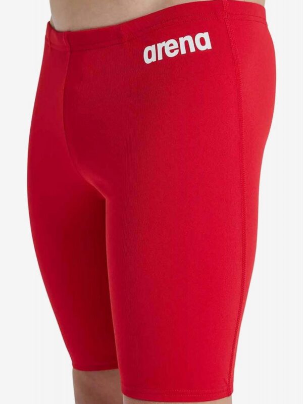 Calções de Natação Arena Team Swim Jammer Solid Kids Vermelhos