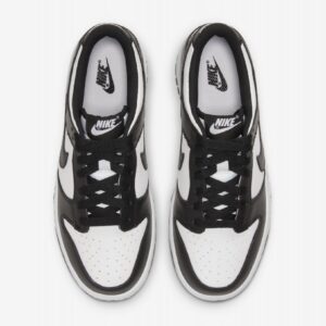 Sapatilhas Nike Dunk Low Pretas e Brancas Júnior