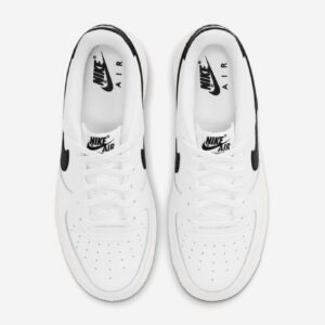 Sapatilhas Nike Air Force 1 Brancas e Pretas Júnior