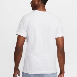 T-shirt Nike Sportswear Club Branca Para Homem