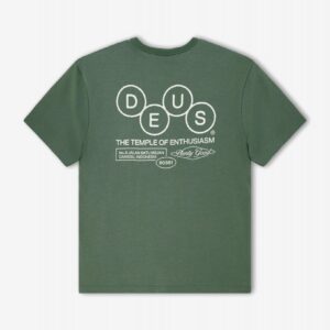 T-shirt Deus Ex Machina Mechanism Verde