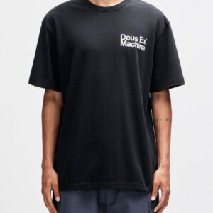 T-shirt Deus Ex Machina Plenty Good Preta