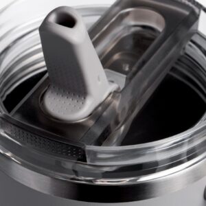 Copo Térmico Stanley Quencher Protour Flip Straw Tumbler 1.2L Cinzento