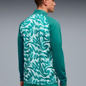 Camisola com Fecho de Aquecimento Puma Portugal 2026 Verde