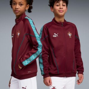 Casaco Puma Portugal King Anthem 2026 Bordeaux Jr