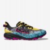 Sapatilhas de Trail Hoka Speedgoat 6 Júnior Amarelas, Pretas e Azuis