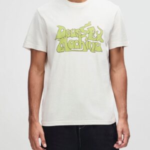 T-shirt Deus Ex Machina Smokeshow Branca e Verde