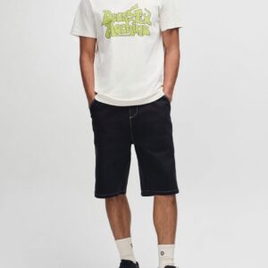 T-shirt Deus Ex Machina Smokeshow Branca e Verde