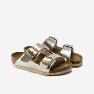 Chinelos Birkenstock Arizona Birko-Flor Kids Dourados