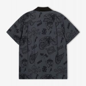 Camisa Deus Ex Machina Doodle Cinzenta