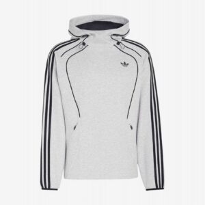 Camisola com Capuz Adidas Spacer Teamgeist 26 Cinzenta