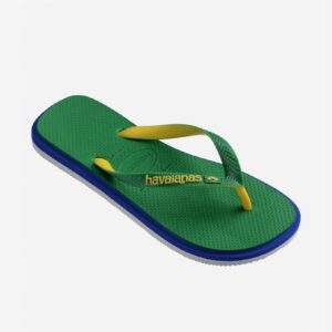 Chinelos Havaianas Brasil Twist Verdes