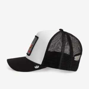 Boné Goorin Bros Doberman Trucker Branco e Preto